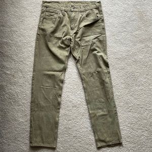 Levi’s Men’s 502 Taper-Fit Corduroy Pants, Tan, 32x32